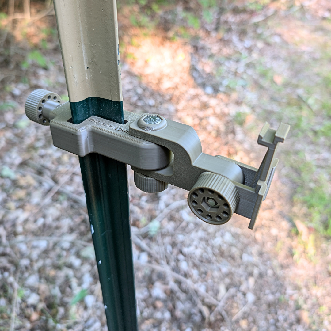 The ADK Edge APEX 360° Rotating T-Post Trail Camera Mount for Moultrie EDGE
