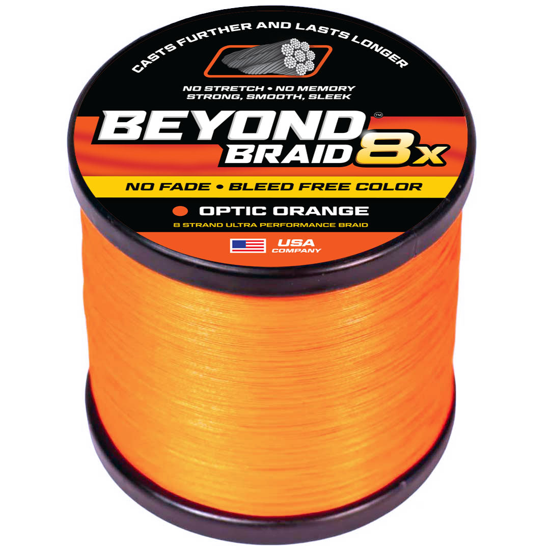 8 Strand No Fade Braided Fishing Line Series - Super Sleek & Smooth Braided Fishing Line - High Performance Fishing Line For Saltwater & Freshwater