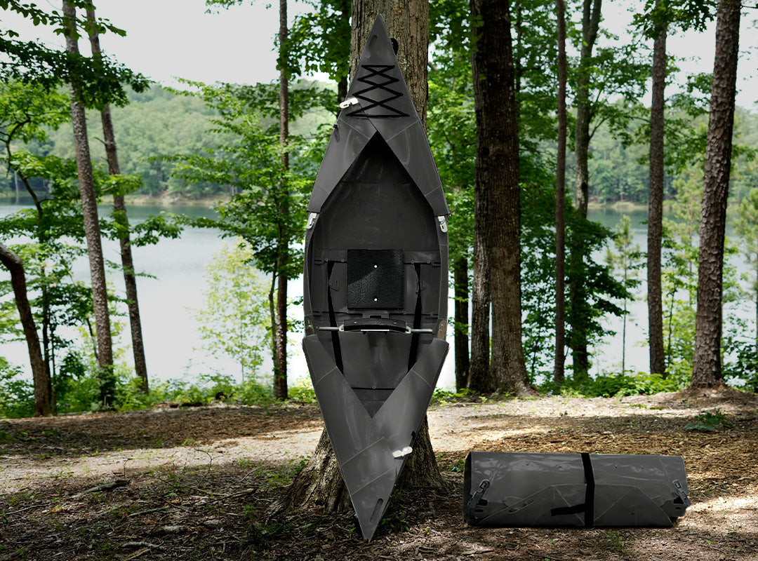 Labor Day Sale! Tucktec Pro Folding Kayak | Hard-Shell | 2-minute Set-up | Foldable, Portable Kayak
