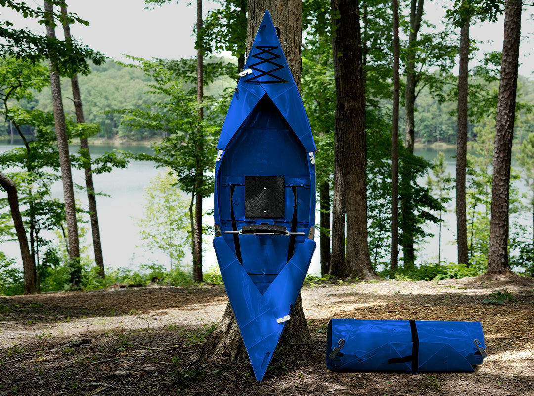 Labor Day Sale! Tucktec Pro Folding Kayak | Hard-Shell | 2-minute Set-up | Foldable, Portable Kayak
