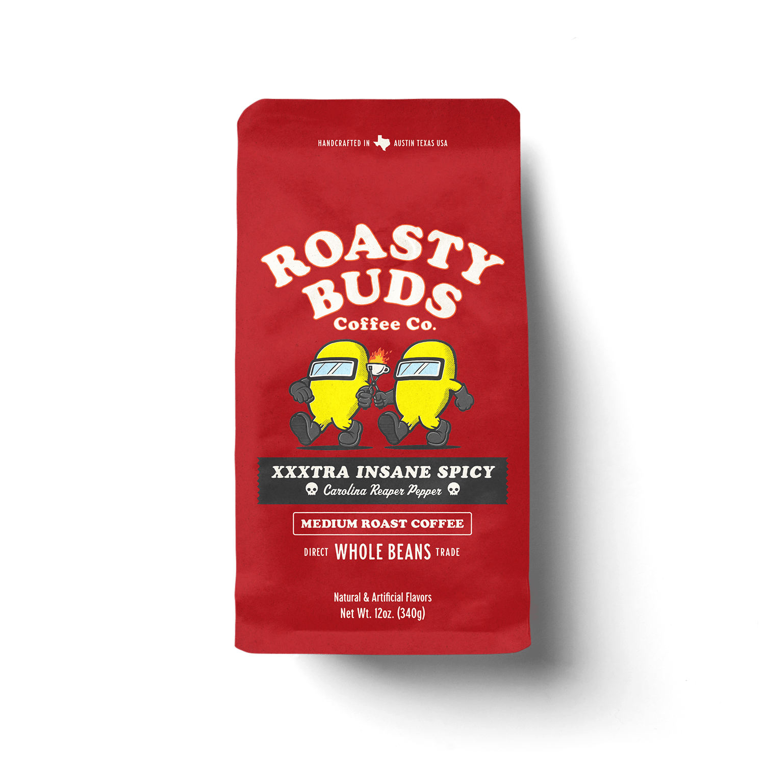 Roasty Buds Coffee 1 Bag XXXtra Insane Spicy