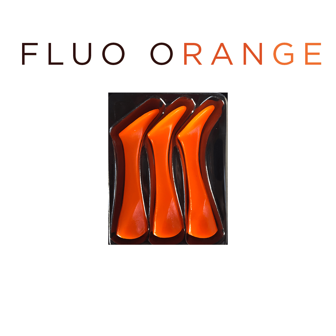 Headbanger Lures Replacements Fluorescent Orange Headbanger Shad 9" Replacement Tails - Fluorescent Orange