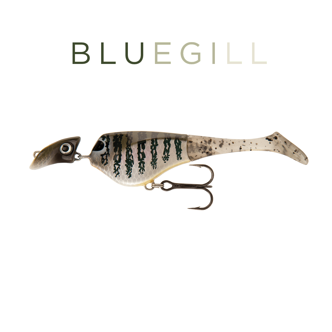 Headbanger Lures Hybrid Baits Floating / Bluegill Headbanger Shad 4-1/2"