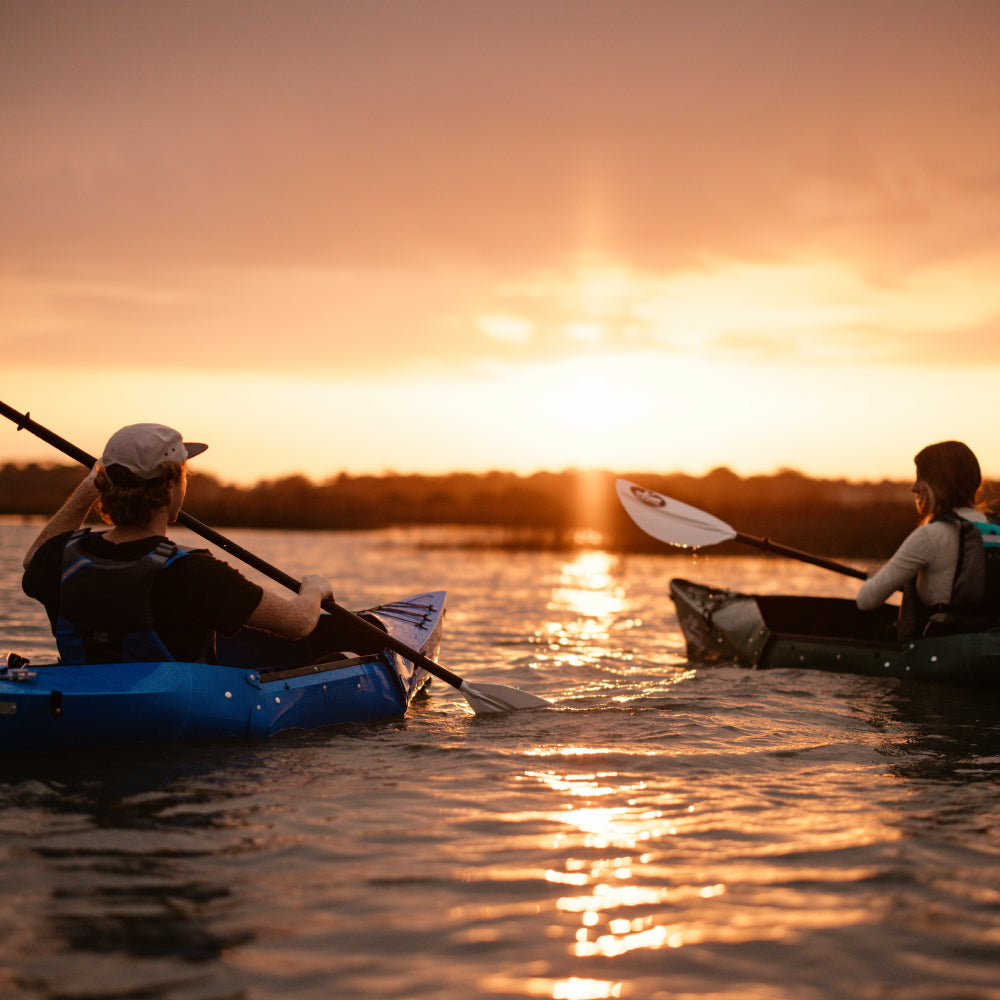 Labor Day Sale! Tucktec Pro Folding Kayak | Hard-Shell | 2-minute Set-up | Foldable, Portable Kayak