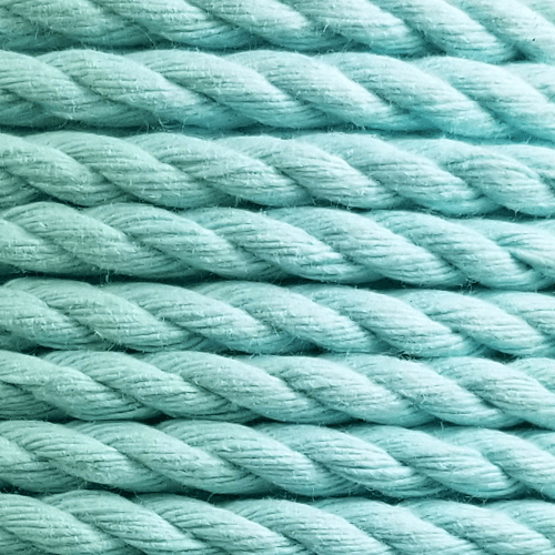 1.98mm Dip Dyed Cotton 3-Strand-Rope