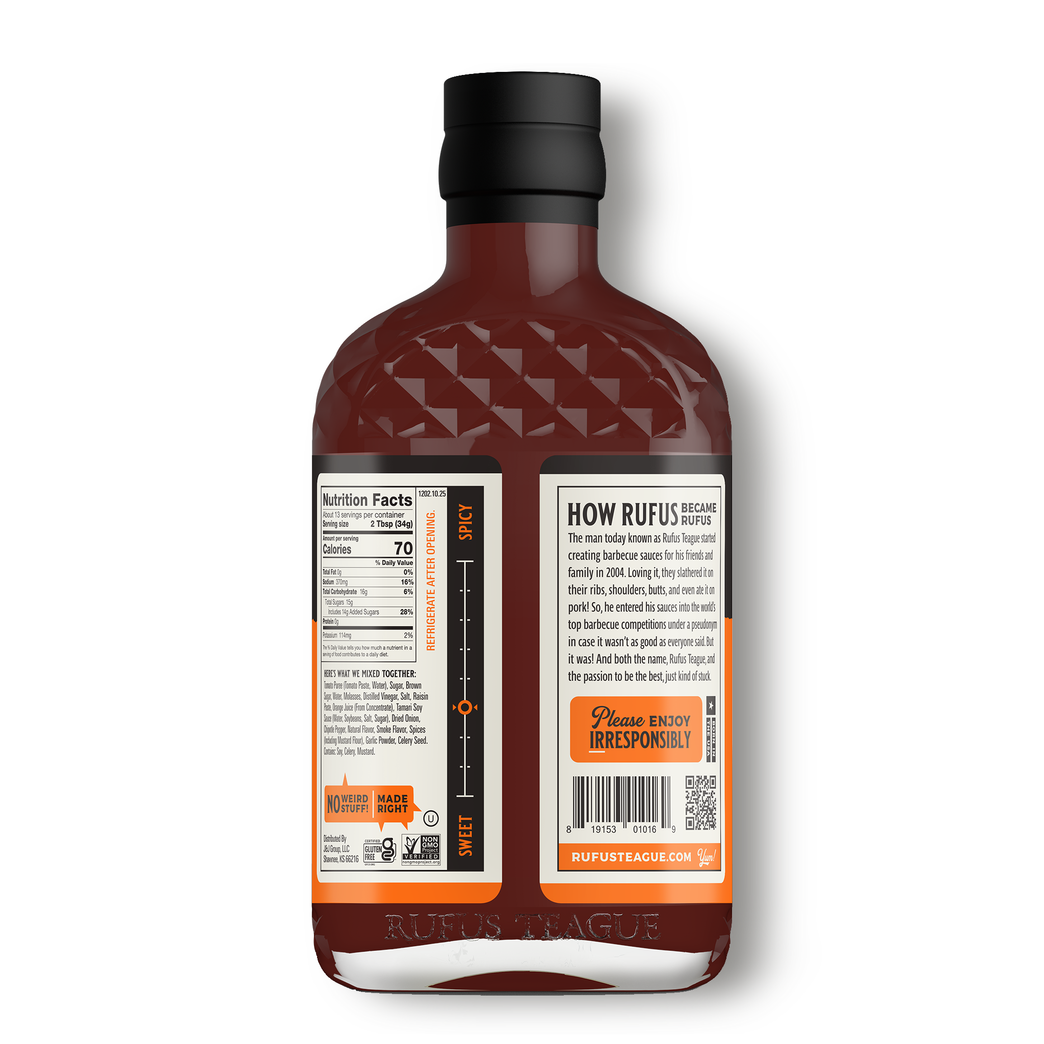 TOUCH O' HEAT BBQ SAUCE