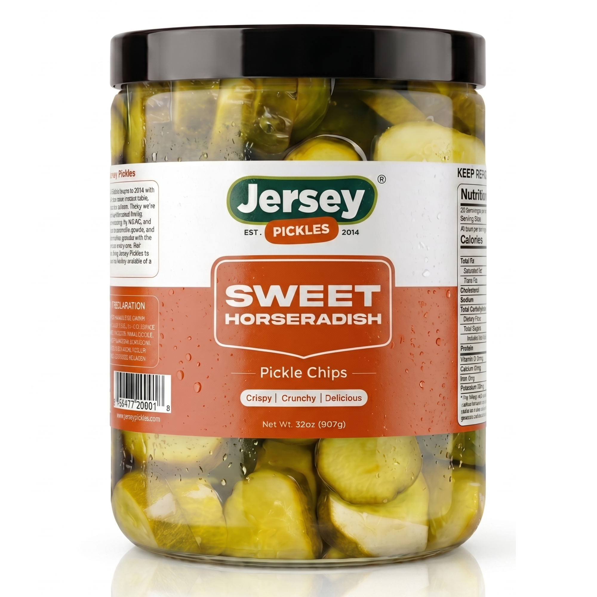 Sweet Horseradish Pickle Chips