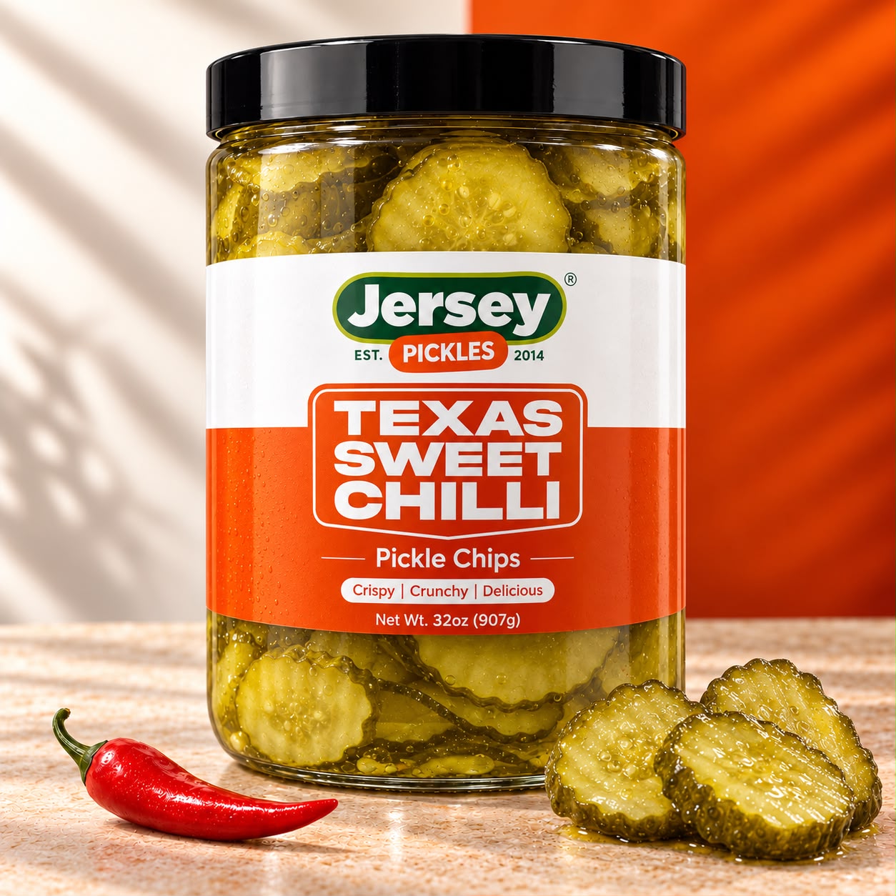 Texas Sweet Chilli Pickle Chips