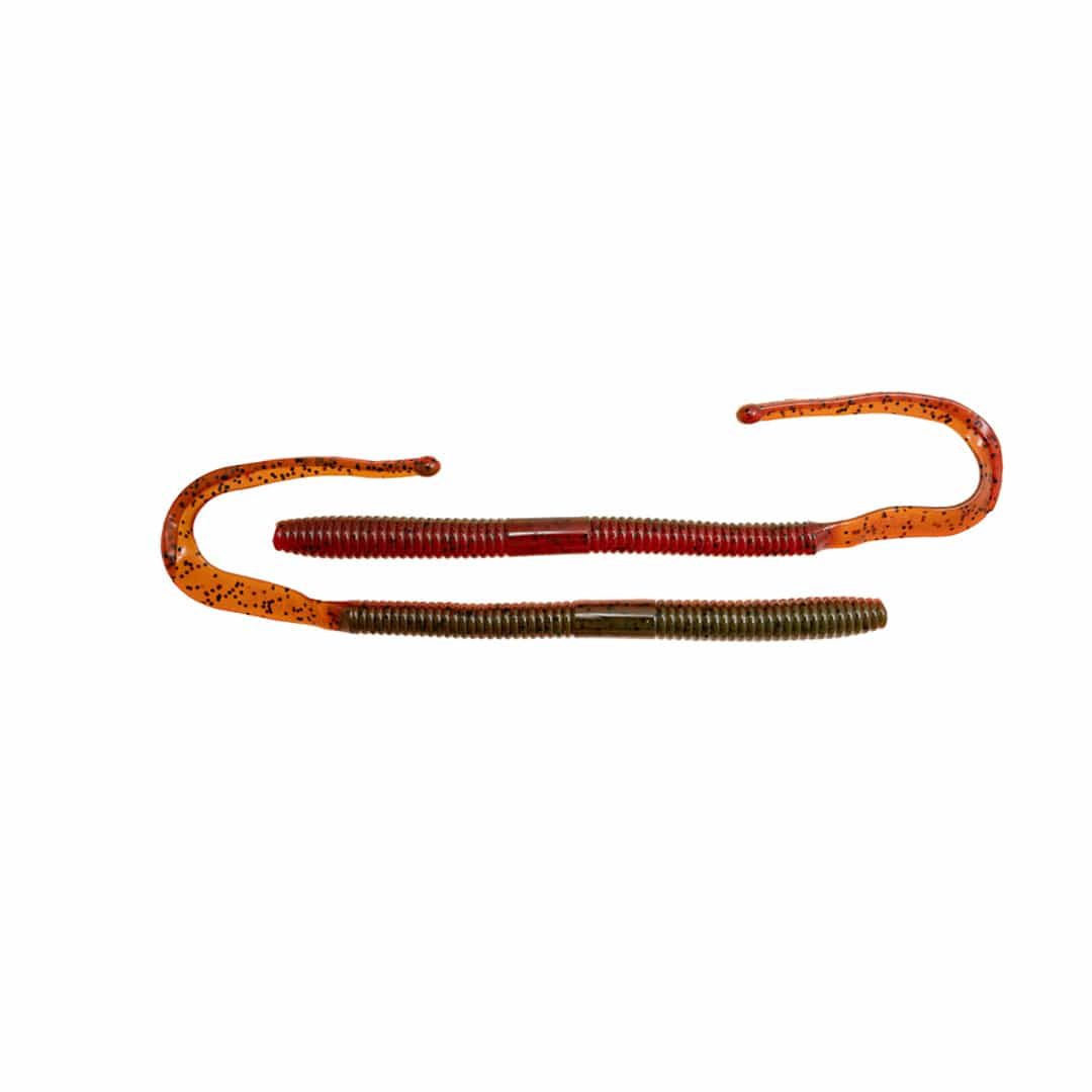 XCITE BAITS Soft Plastic Lure 7" (10 Per Bag) / Fried Green Tomato Raptor Tail