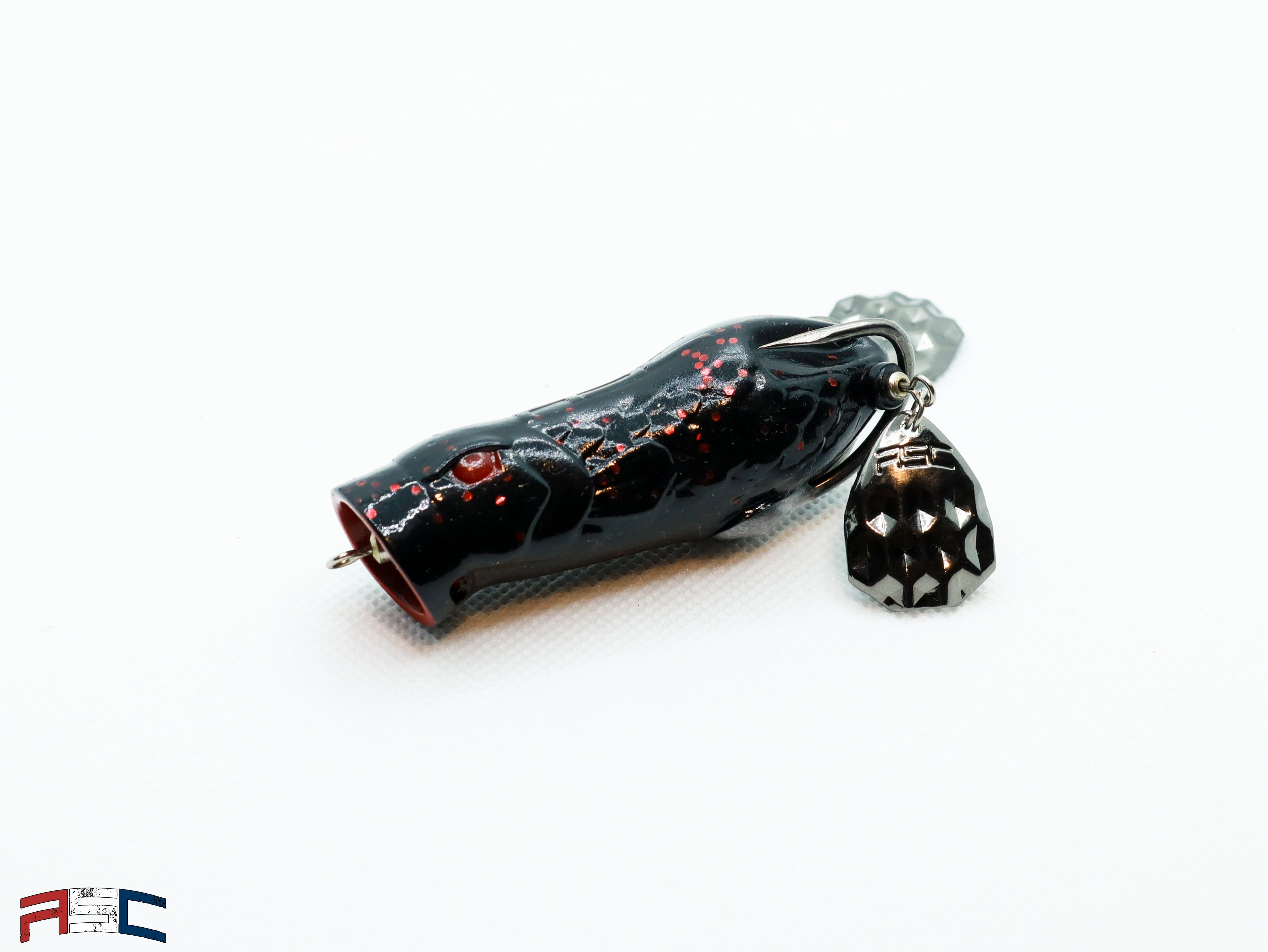 American Snakehead Customs LLC Frogs Double Hex Colorado / Demon Pop N' Snek Frog