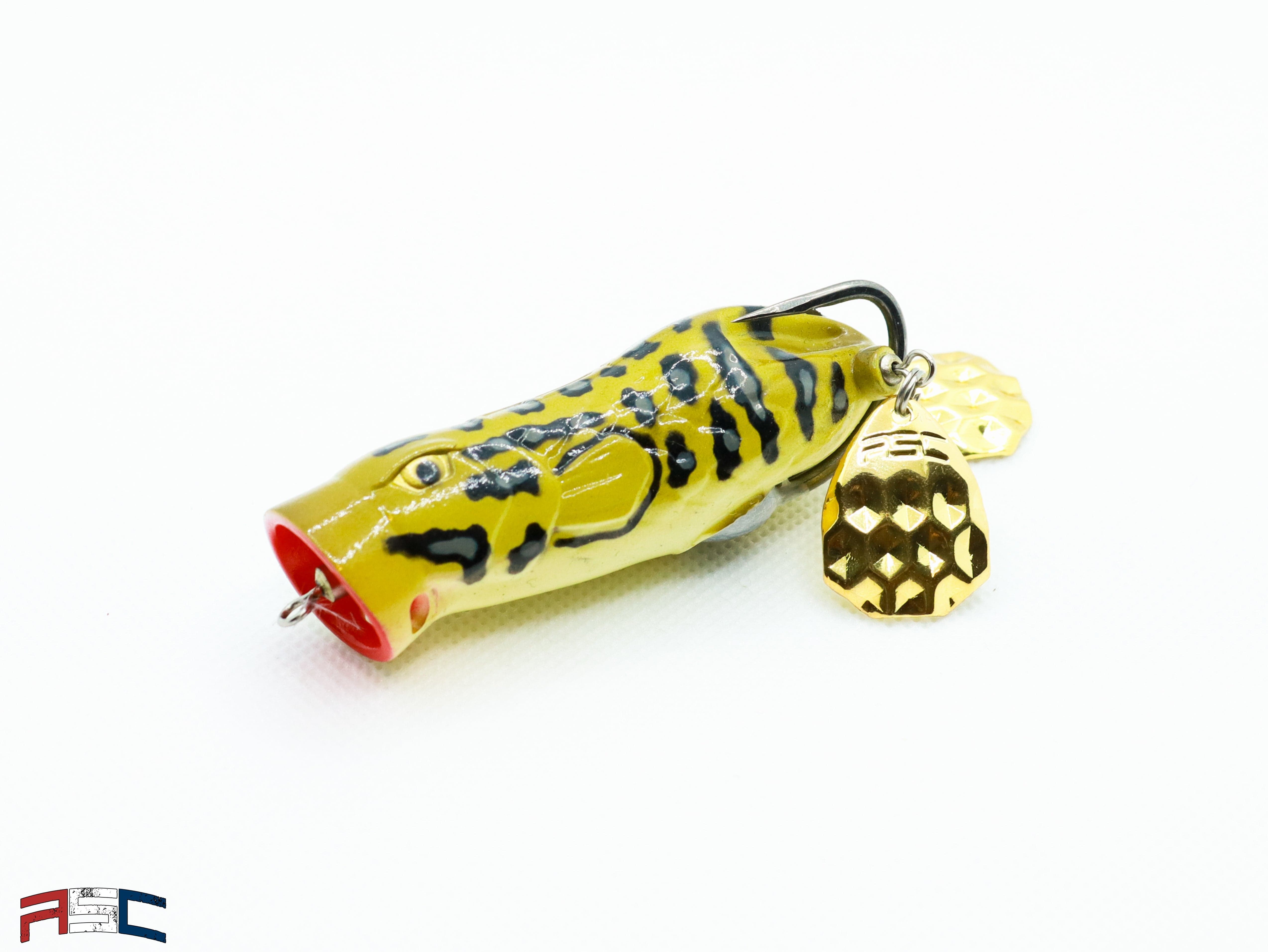American Snakehead Customs LLC Frogs Double Hex Colorado / Northern Snek Pop N' Snek Frog
