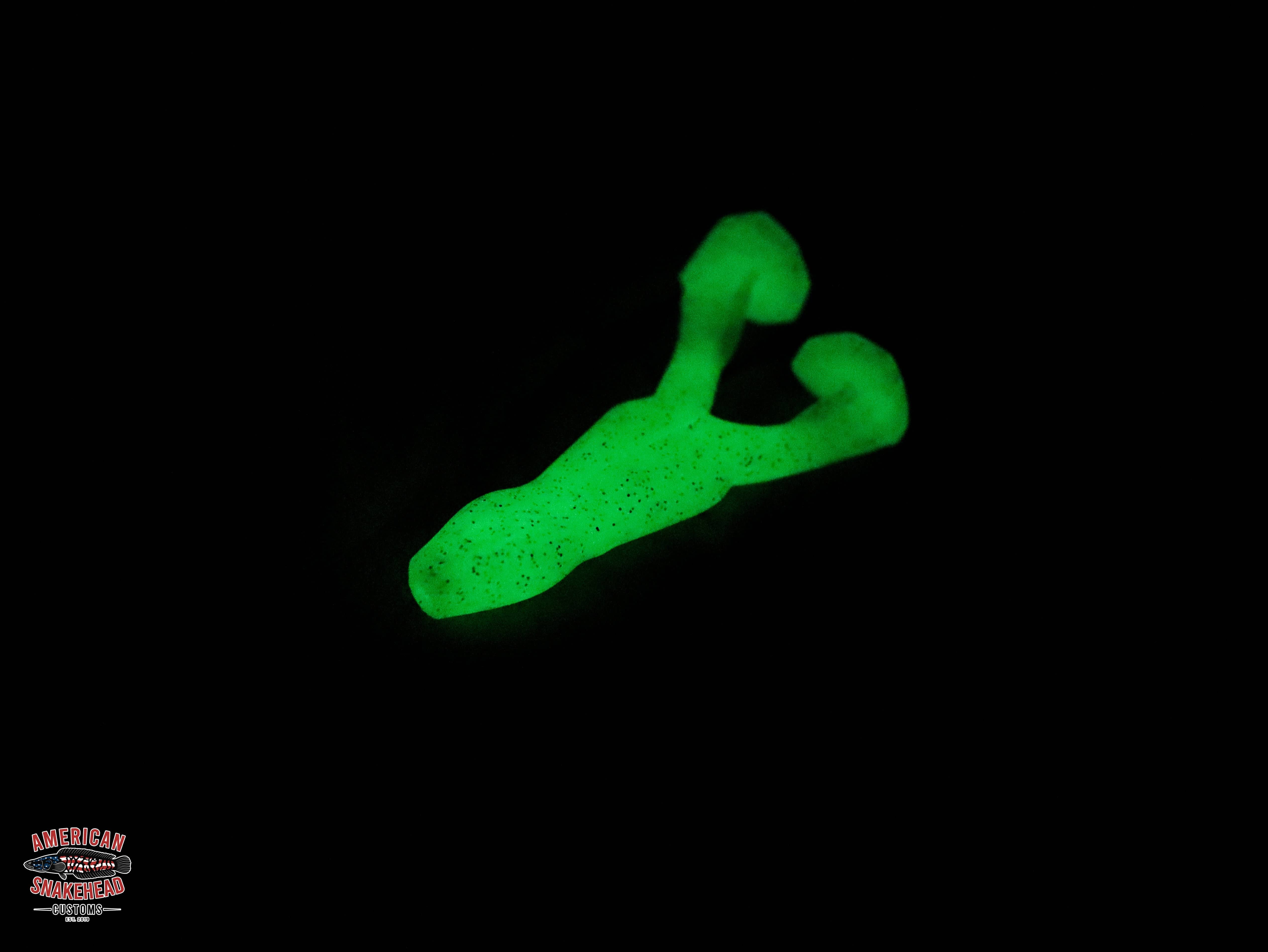 American Snakehead Customs LLC Frogs Green Glow Frankenfrog