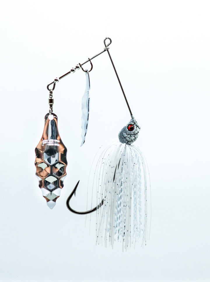 American Snakehead Customs LLC Spinnerbaits 3/8 oz / Snek Flash Cobra Spinnerbait V2.0 (Kunai Blade)