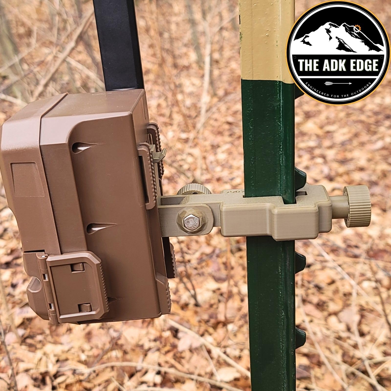 The ADK Edge T-Post Trail Camera Mount for Moultrie EDGE, EDGE Pro, 2.0, 3.0 & Solar