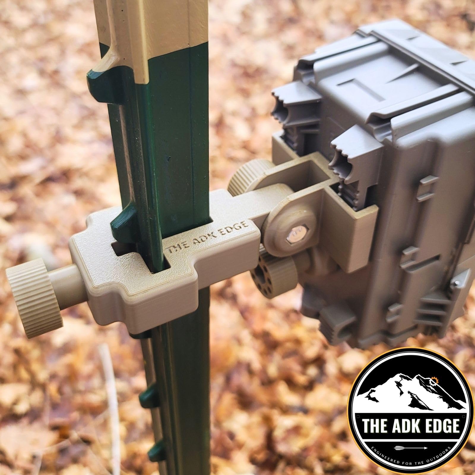 The ADK Edge T-Post Trail Camera Mount for Tactacam REVEAL X, Ultra & X-Pro