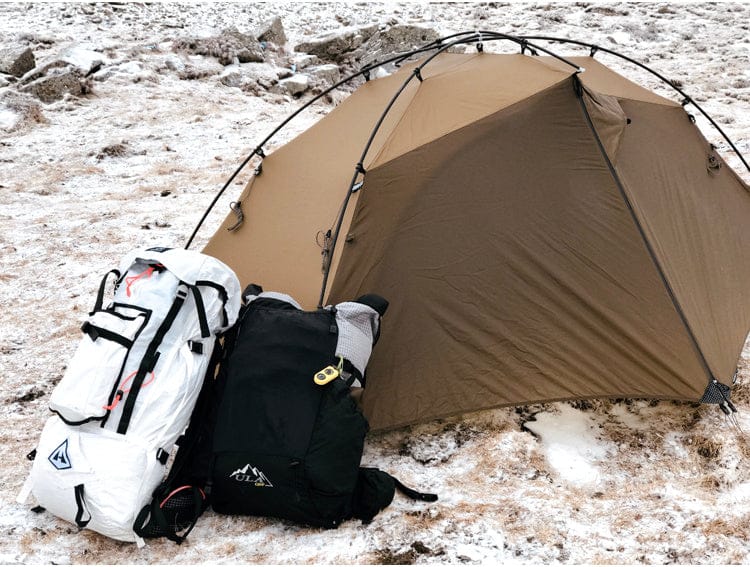 Backcountry Sportsman Camping Brown High Altitude 1.5 Storey Single Tent