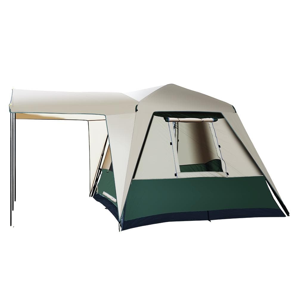 Backcountry Sportsman Home & Garden Weisshorn Instant Up Camping Tent 4 Person Pop up Tents Family Hiking