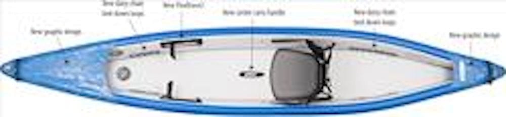 Backcountry Sportsman Inflatable Kayaks The 393rl RazorLite™ Inflatable Kayak