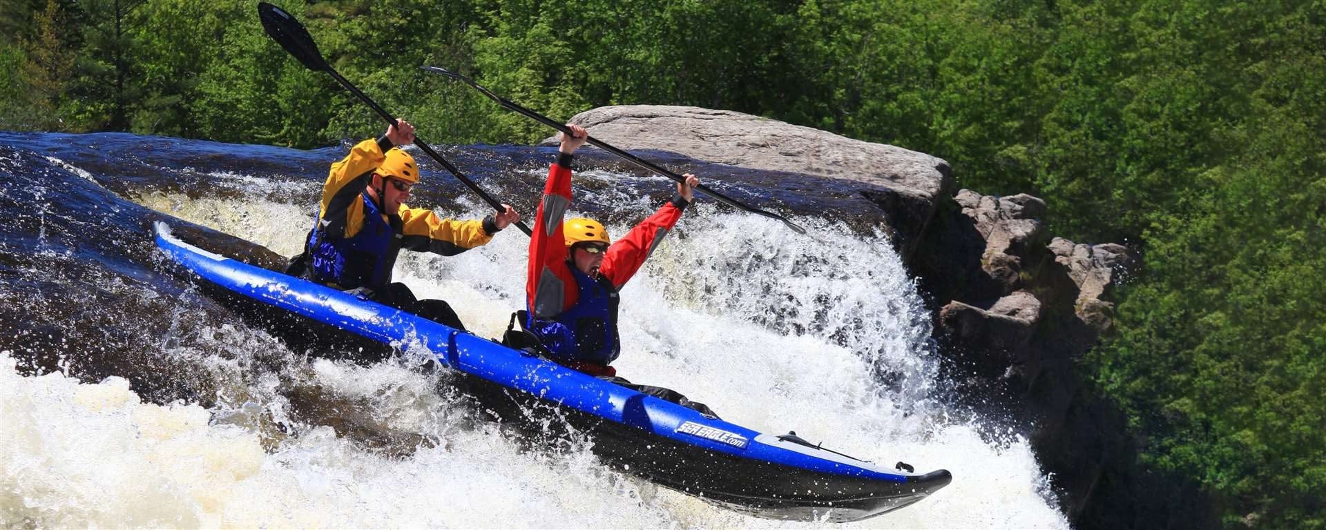 Backcountry Sportsman Inflatable Kayaks The 420x Explorer Inflatable Kayak - Pro Carbon Package