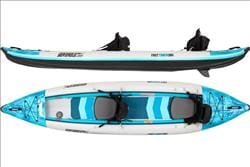 Backcountry Sportsman Kayaks The 385ft FastTrack V-bottom Inflatable Kayak - Pro Carbon Package