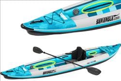 Backcountry Sportsman Kayaks The 385ft FastTrack V-bottom Inflatable Kayak - Pro Carbon Package