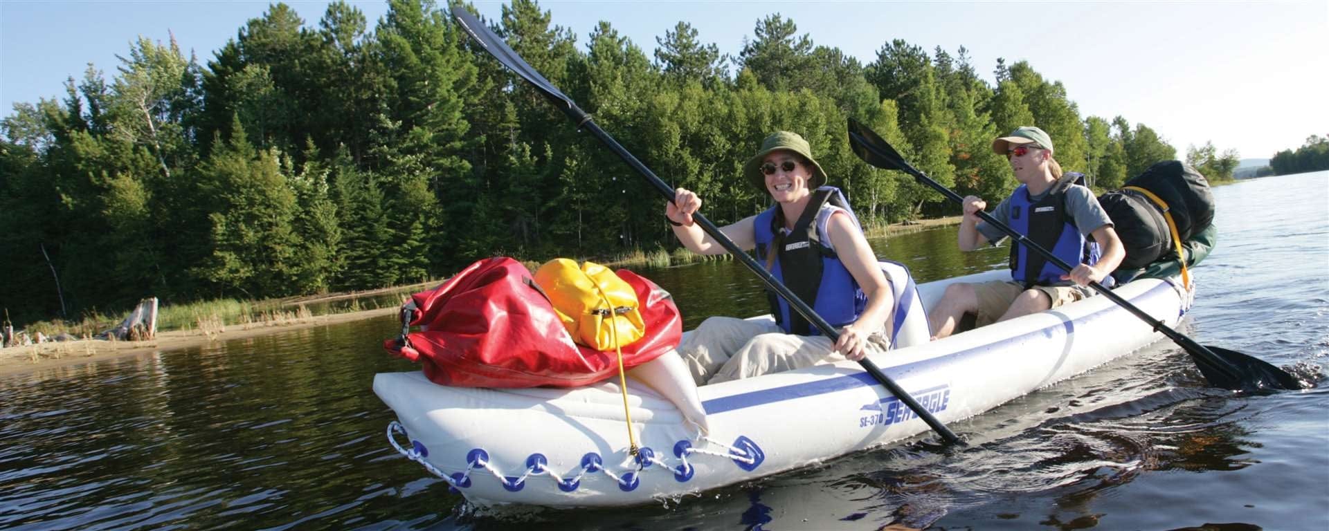 Backcountry Sportsman Kayaks The SE370 Sport Inflatable Kayak