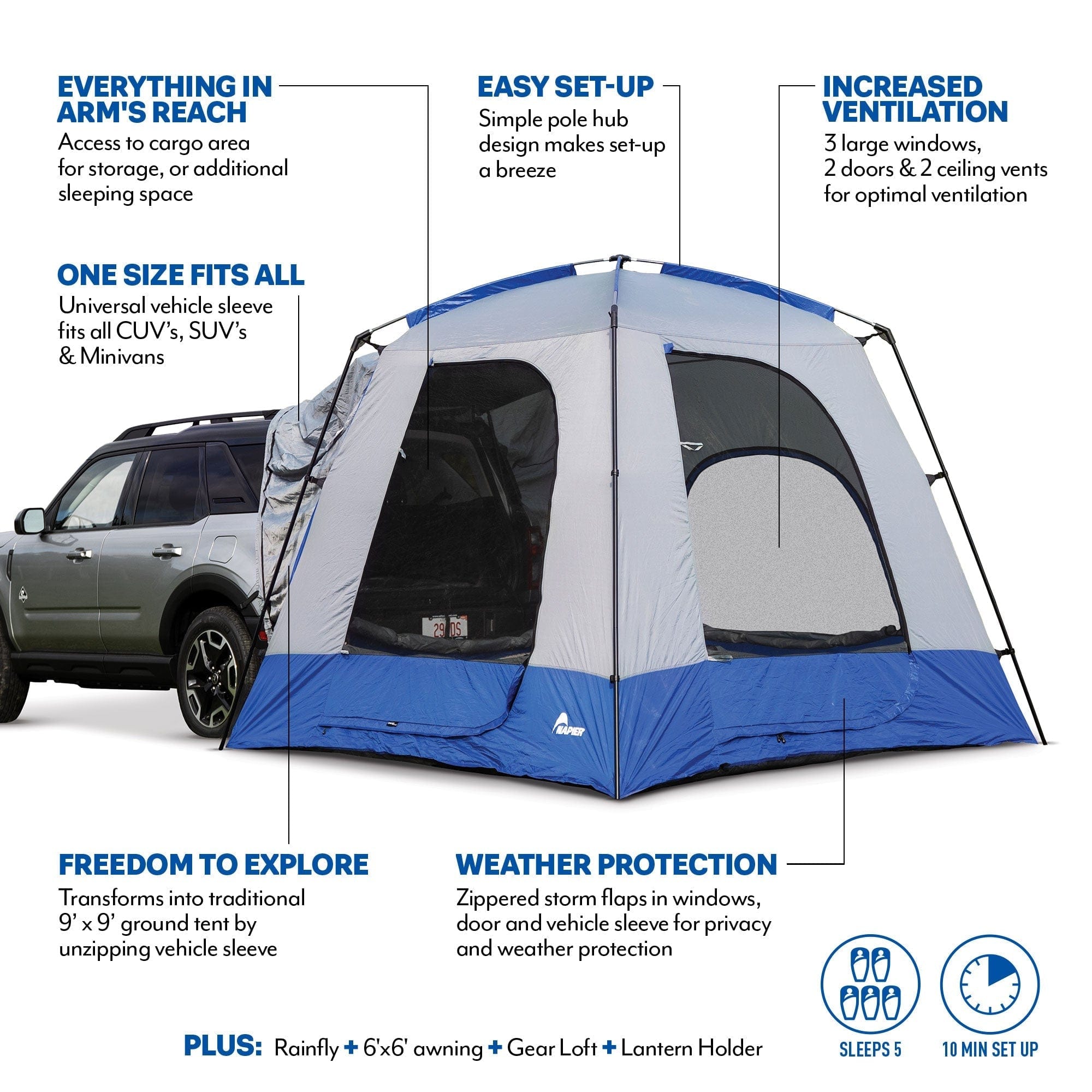 Backcountry Sportsman Sportz SUV Tents