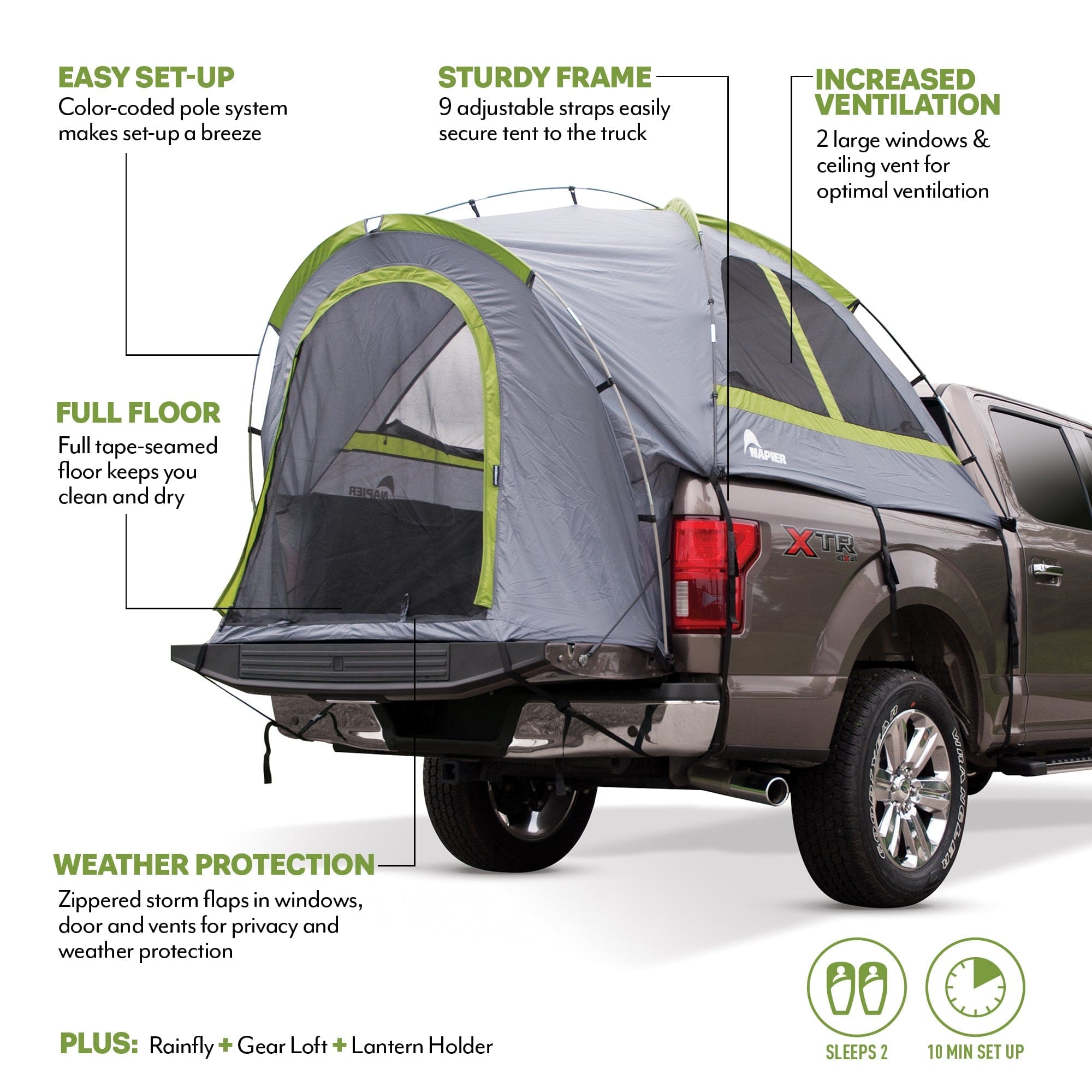 Backcountry Sportsman Truck Tents