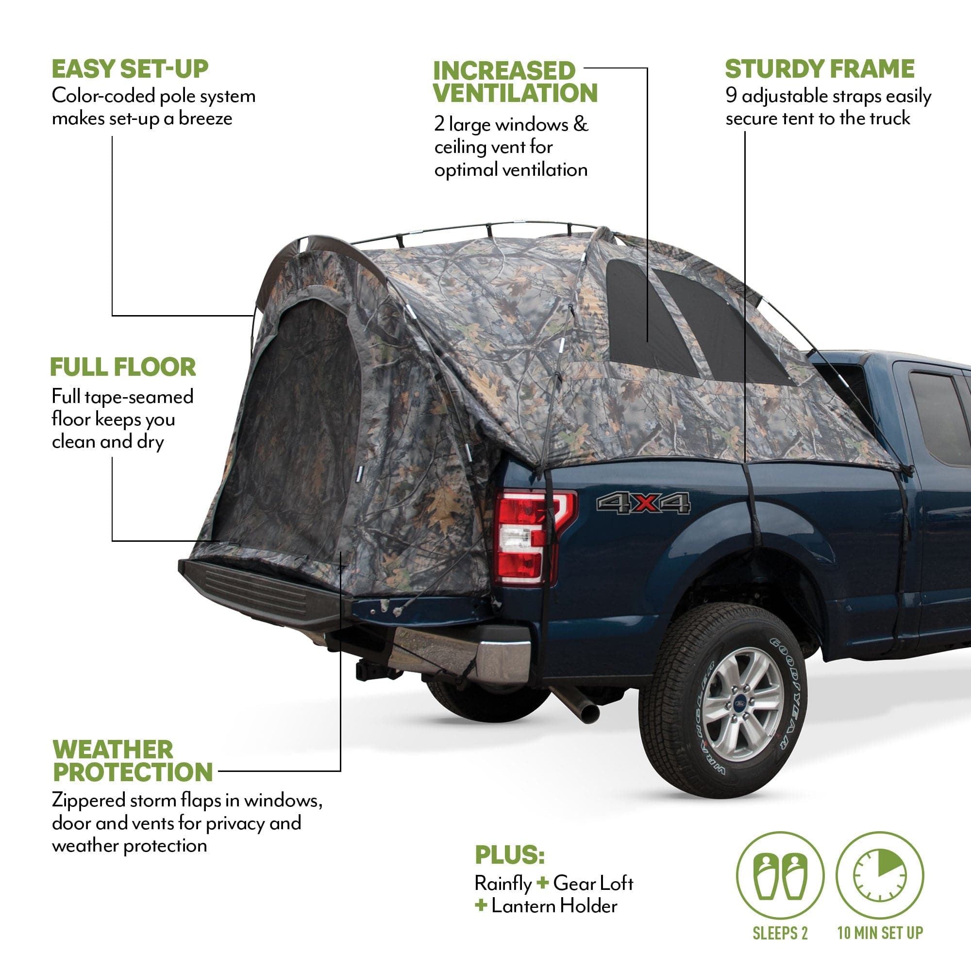 Backcountry Sportsman Truck Tents