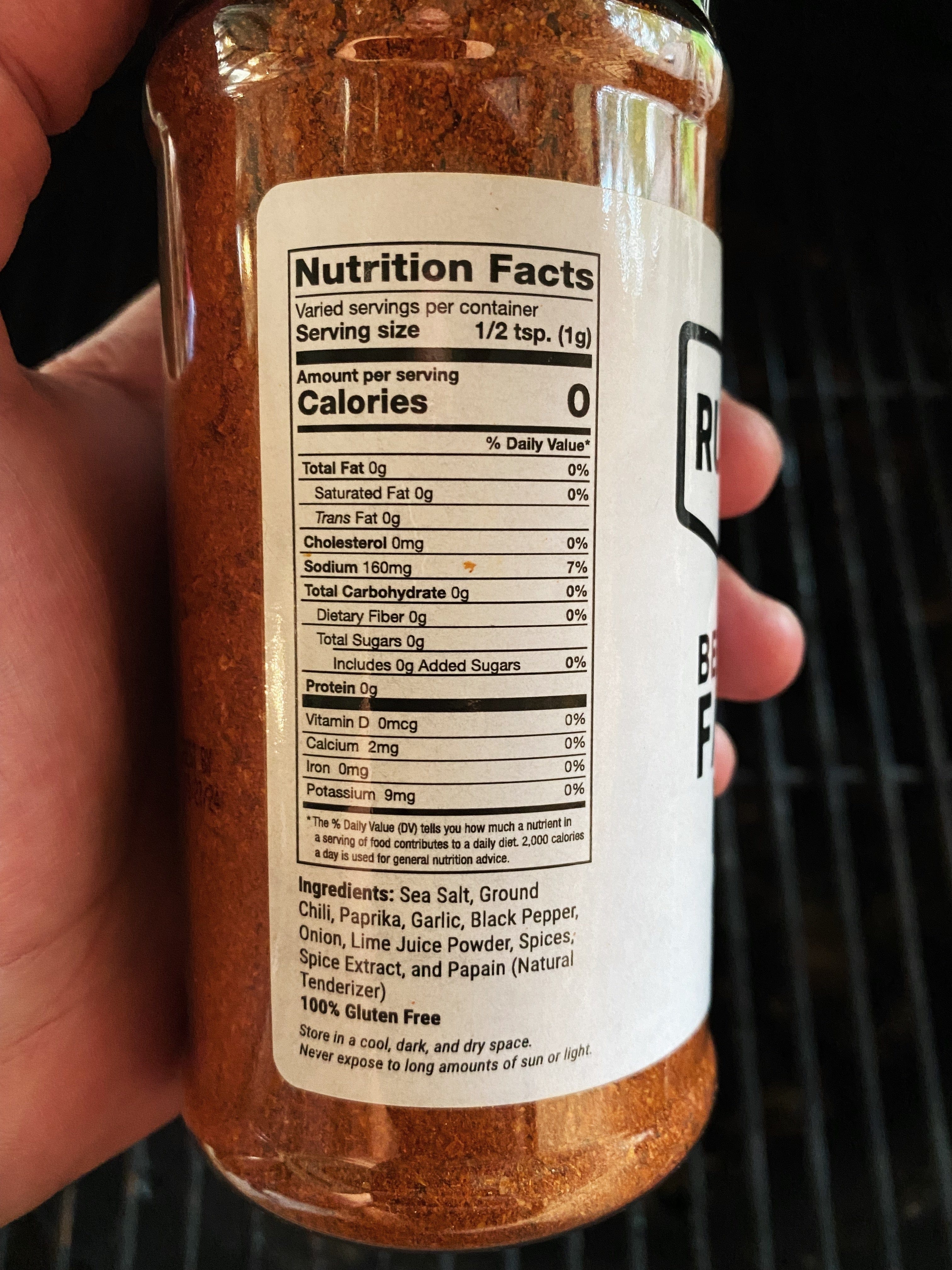 BBQ RUBDOWN Seasoning Best Darn Fajita Rub - Step Two