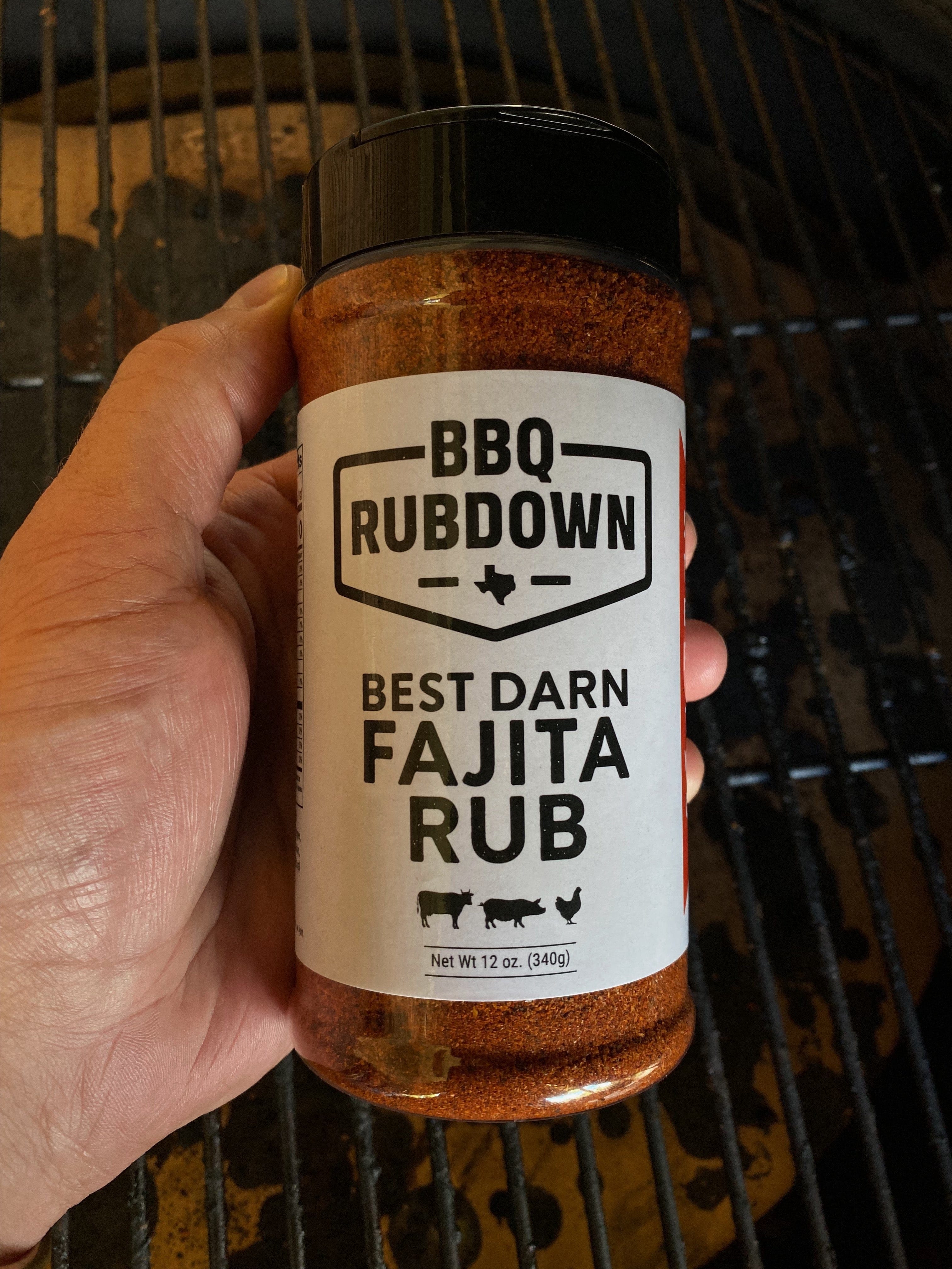 BBQ RUBDOWN Seasoning Best Darn Fajita Rub - Step Two