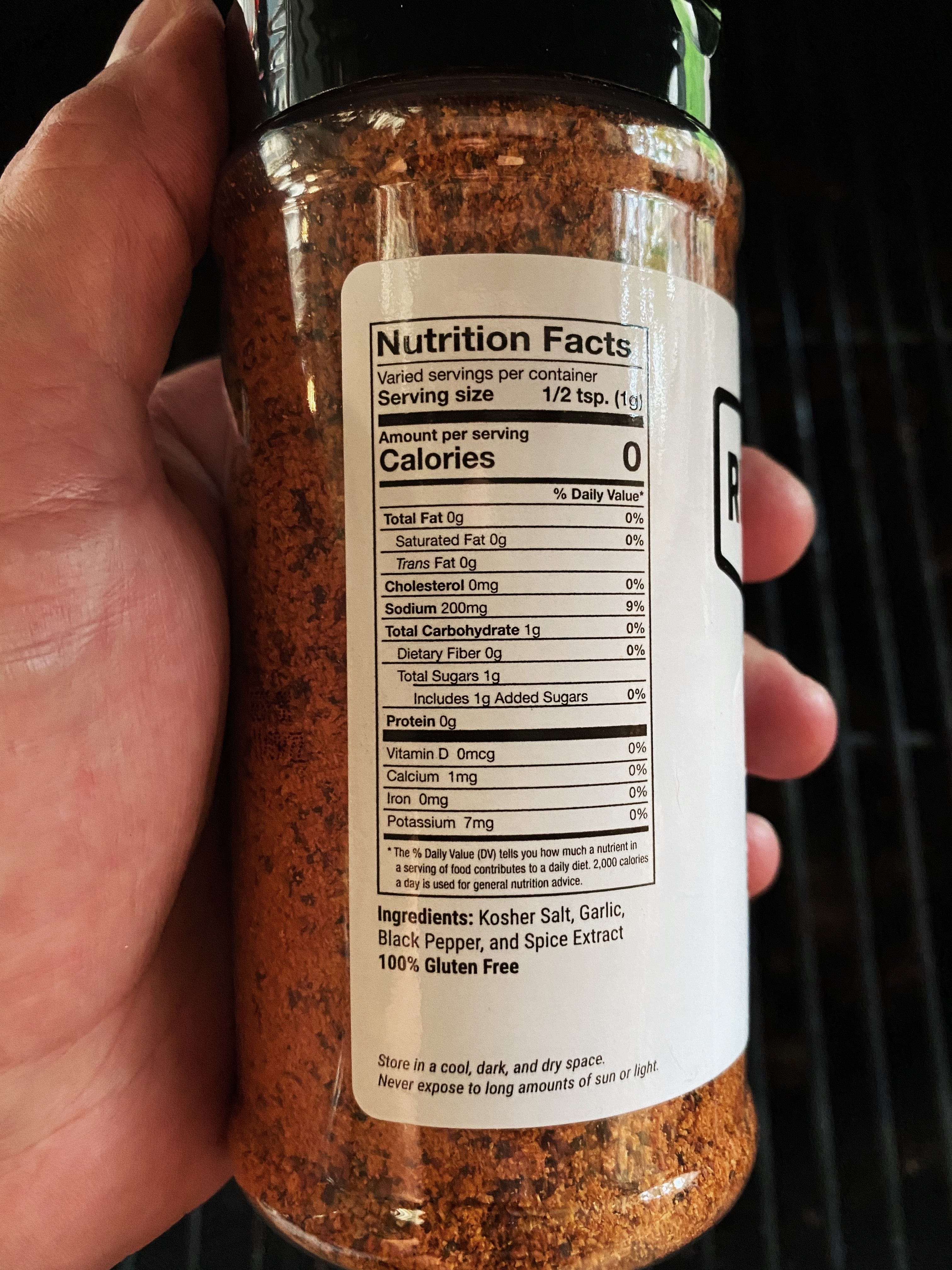 BBQ RUBDOWN Seasoning Big Bold Beef Rub - Step Two