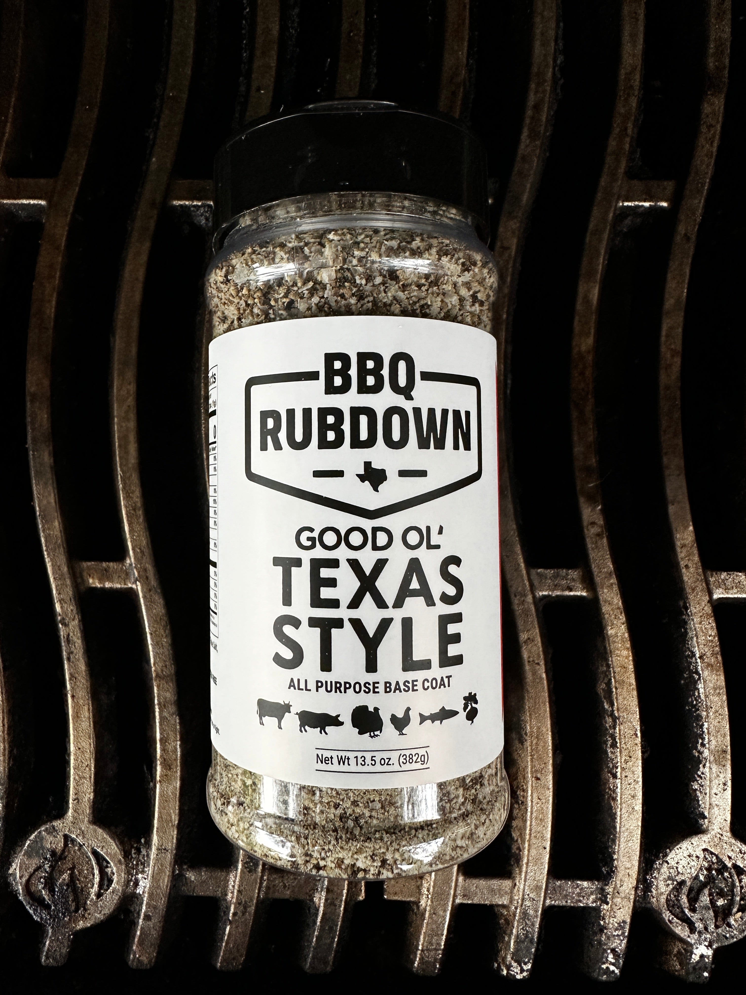 BBQ RUBDOWN Seasoning Good Ol’ Texas Style All Purpose- Step One