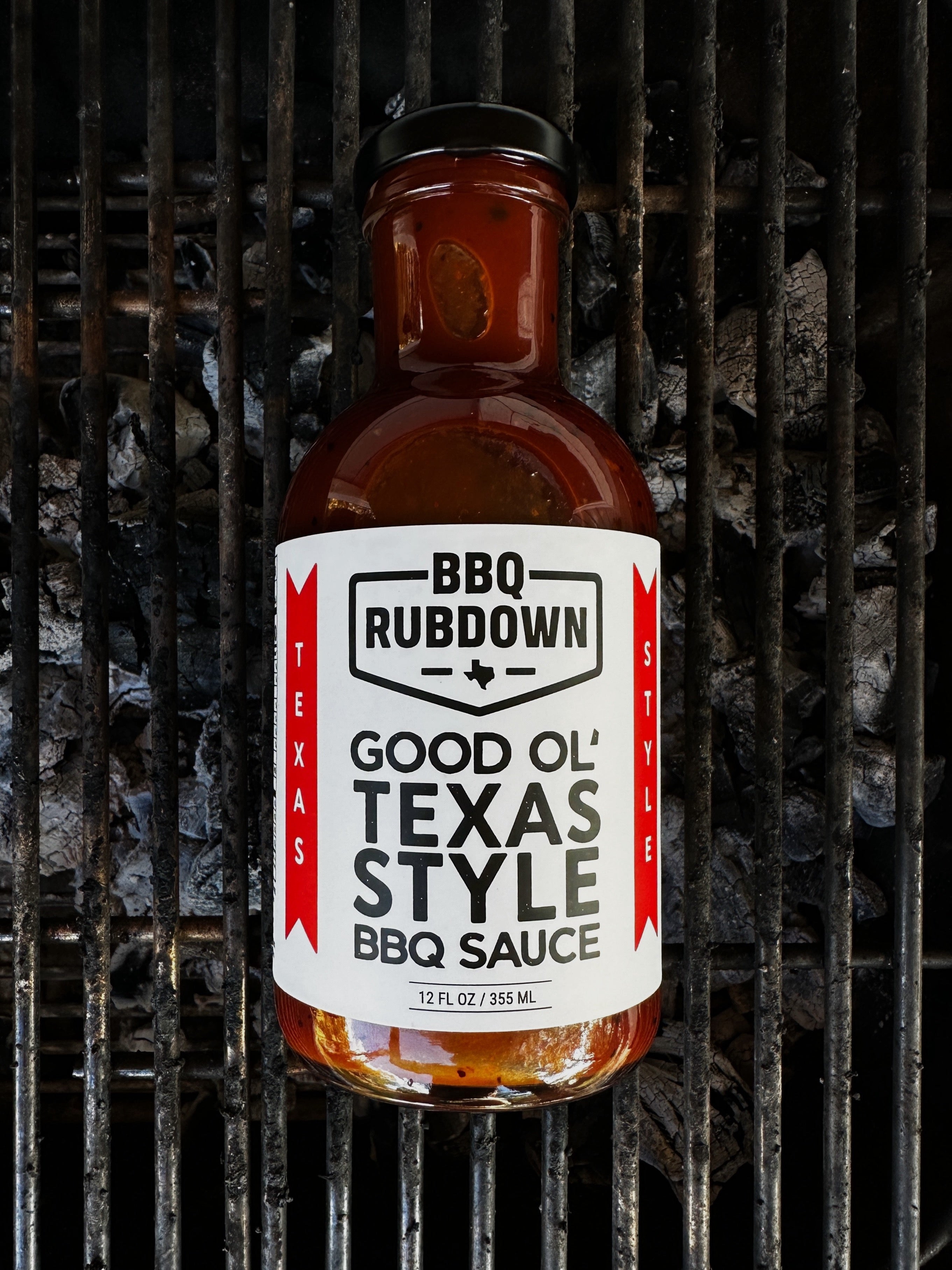 BBQ RUBDOWN Seasoning Good Ol' Texas Style BBQ Sauce