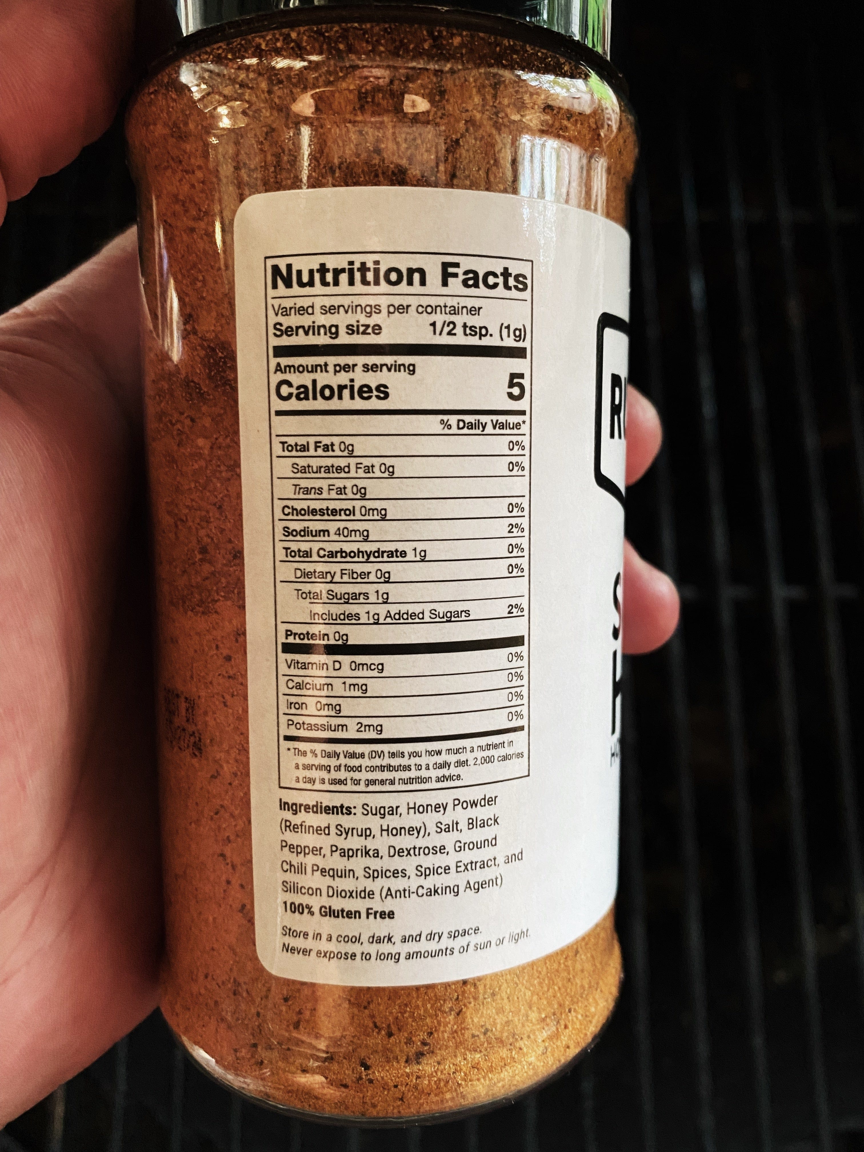 BBQ RUBDOWN Seasoning Sweet Heat Honey Pequin Rub - Step Two