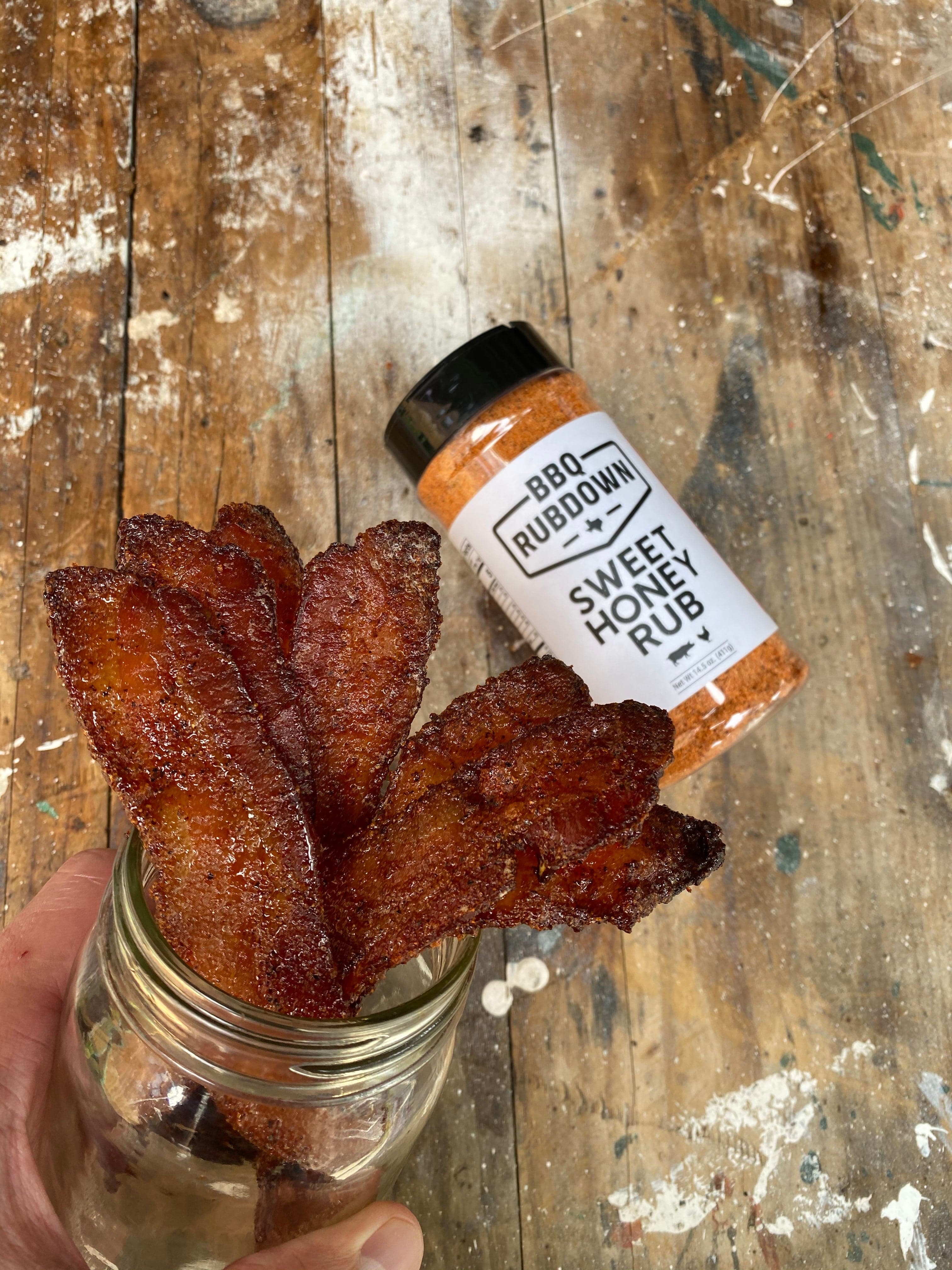 BBQ RUBDOWN Seasoning Sweet Honey Rub - Step Two