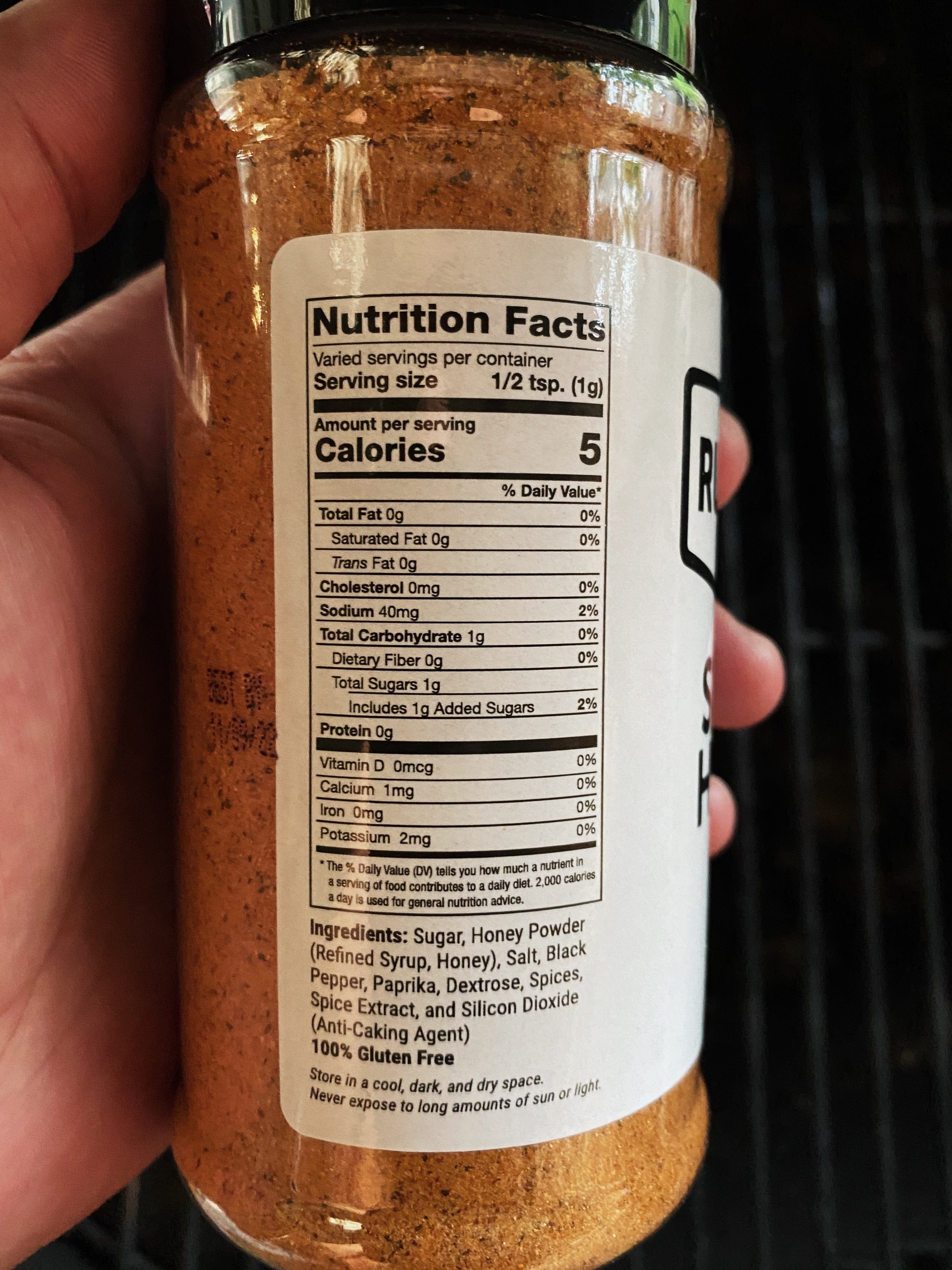 BBQ RUBDOWN Seasoning Sweet Honey Rub - Step Two