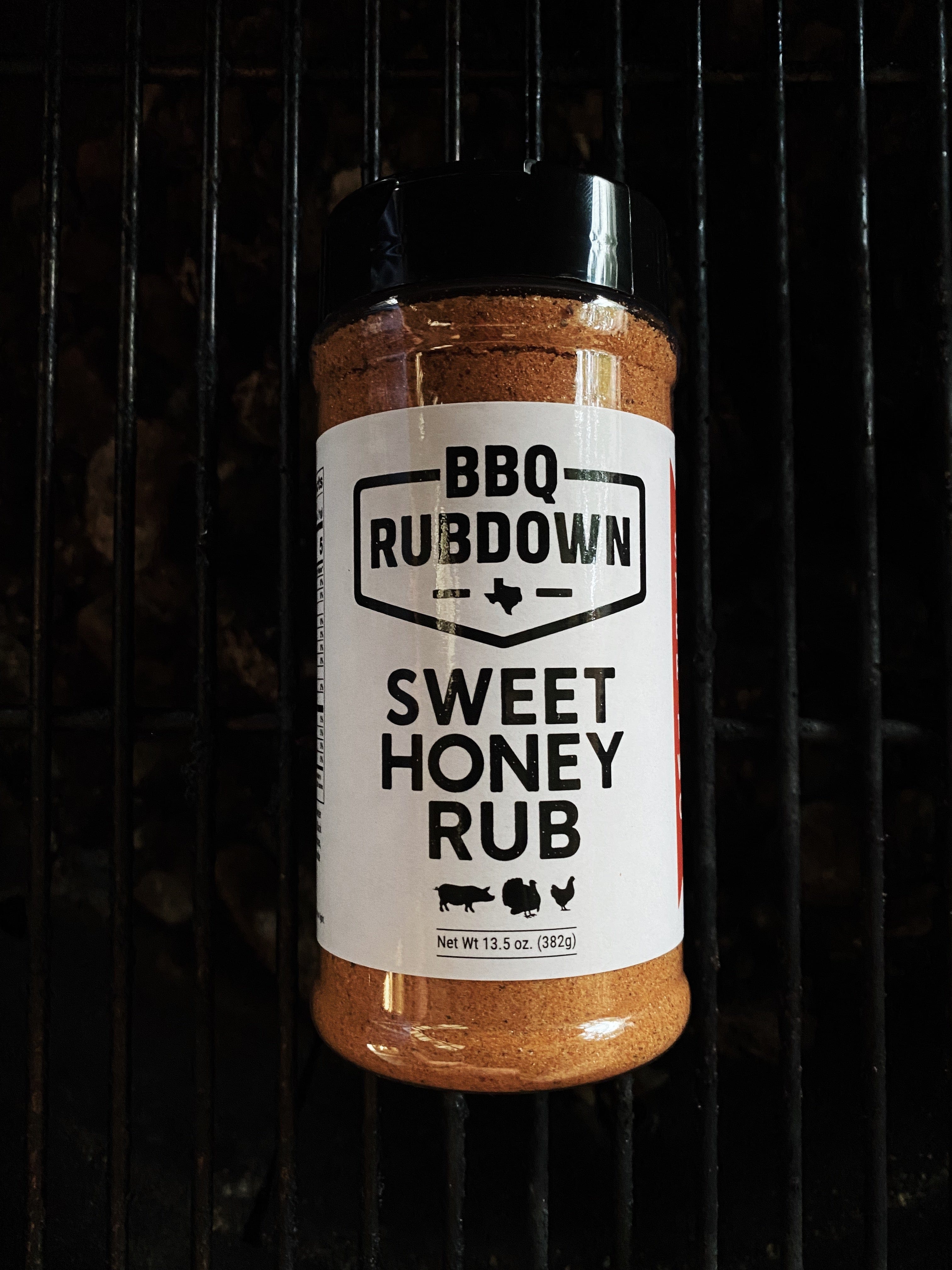 BBQ RUBDOWN Seasoning Sweet Honey Rub - Step Two