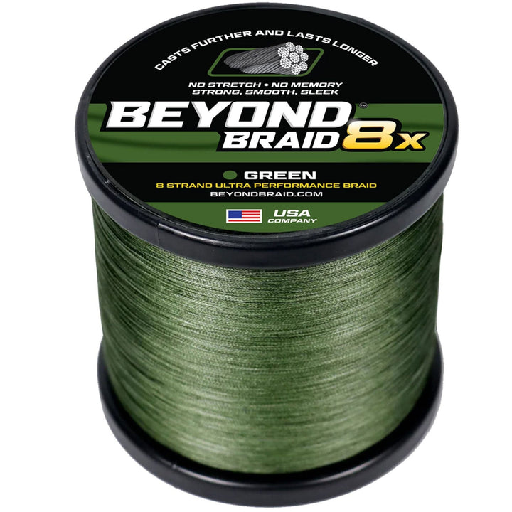 8lb braided fishing line Yellow 8X- Ultra Performance 8 Strand 2000 Yards / 15lb
