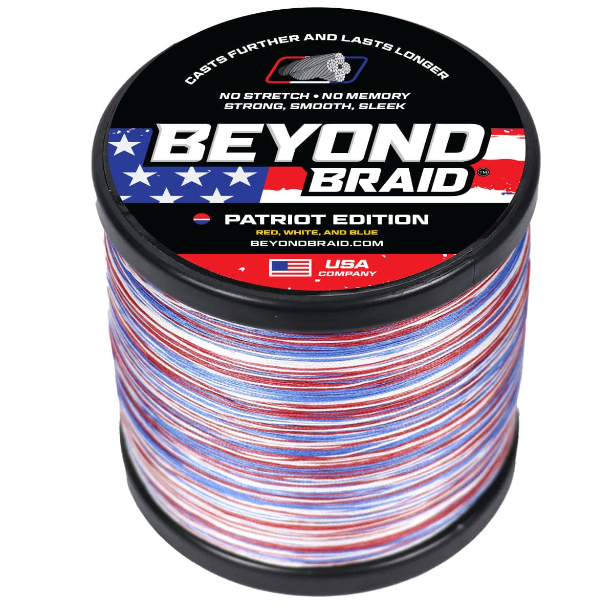 Beyond Braid Braid Patriot Edition - Red, White, & Blue