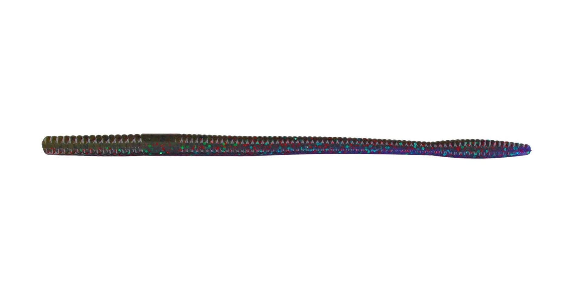 Big Bite Baits Worms Green Pumpkin June Bug Big Finesse Worm