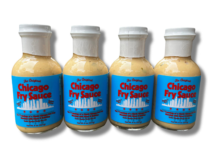 Big Fork Brands Chicago Sauce 4 bottles Burger & French Fry Dipping Sauce: Chicago Fry Sauce