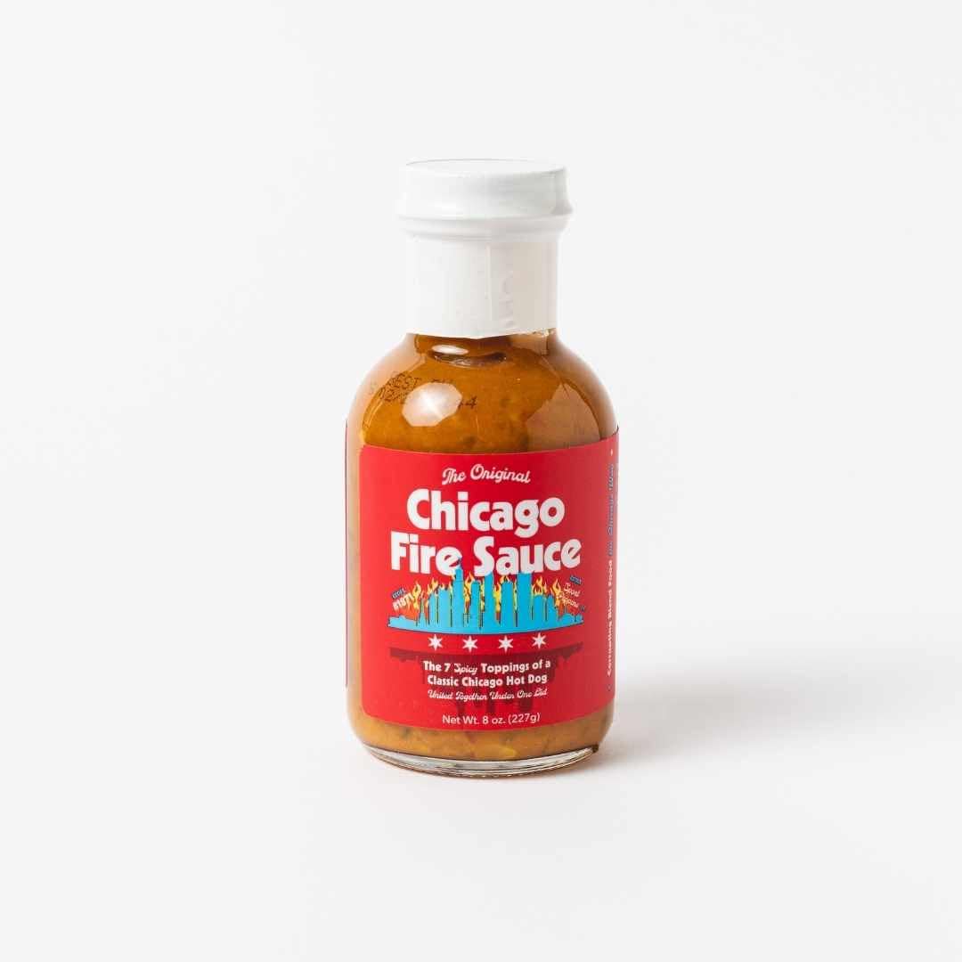 Big Fork Brands Chicago Sauce Chicago Style Hot Sauce: Chicago Fire Sauce