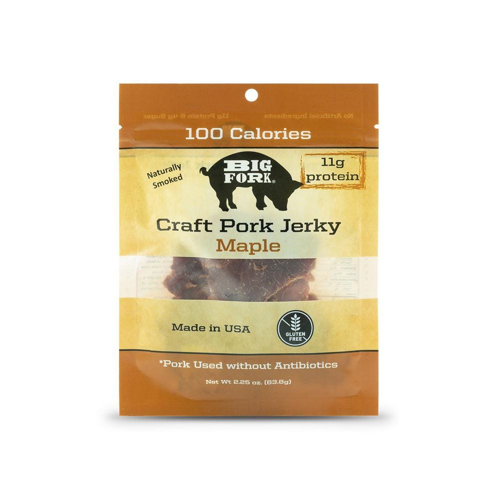 Big Fork Brands Jerky Craft Pork Jerky Sampler - 1 pack of each flavor (3 total)