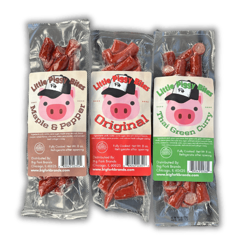 Big Fork Brands Pork Sticks Little Piggy Bites