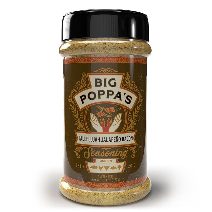 Big Poppa Smokers BBQ Rub Big Poppa's Jallelujah Jalapeño Bacon Seasoning - 13.3oz