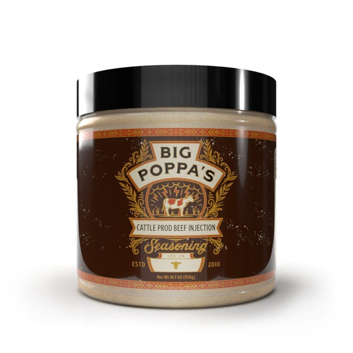 Big Poppa Smokers BBQ Sauce Big Poppa's Cattle Prod Beef Injection - 19.7oz