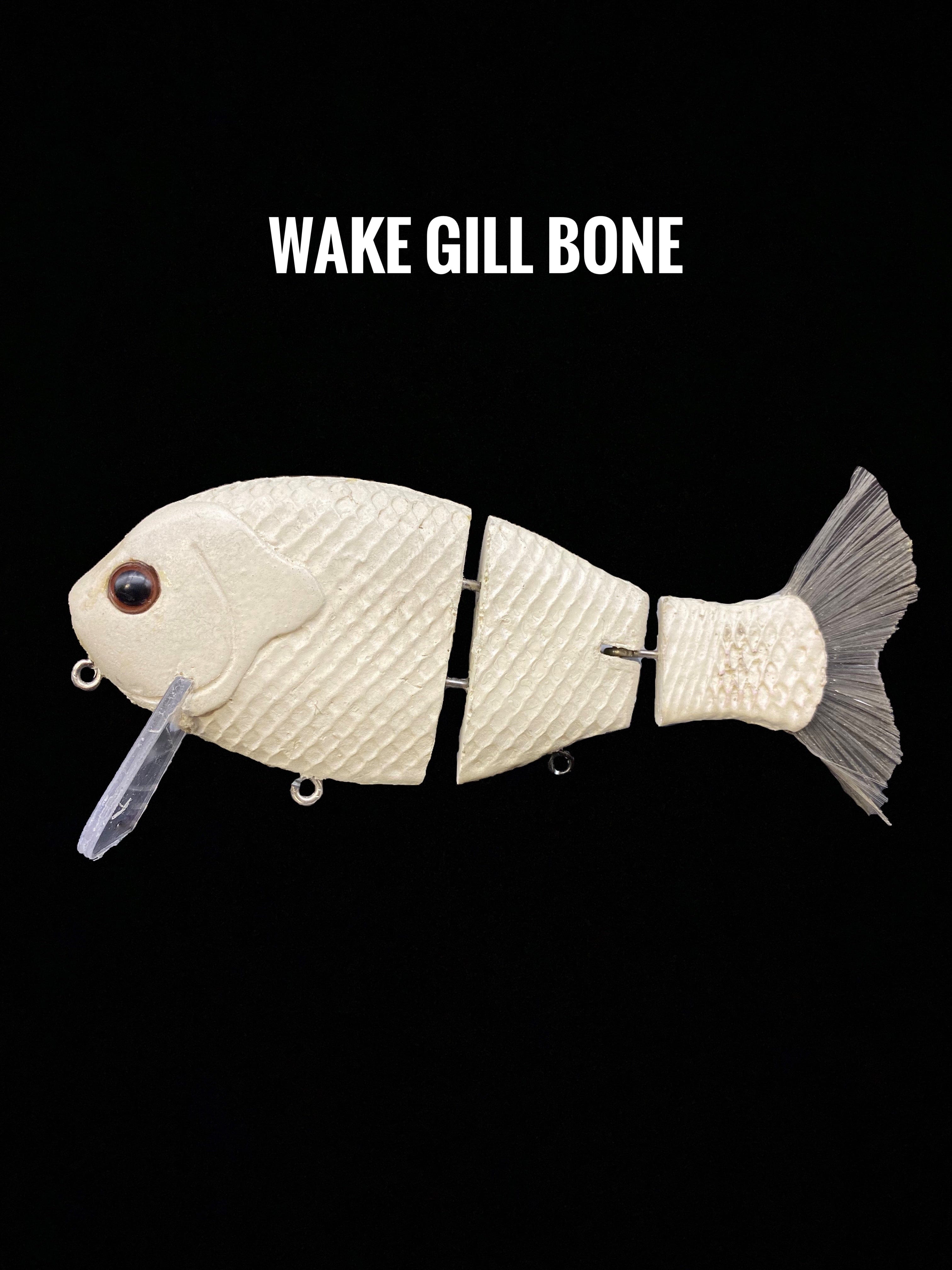 Bull Shad Swimbaits Bone Wake Gill