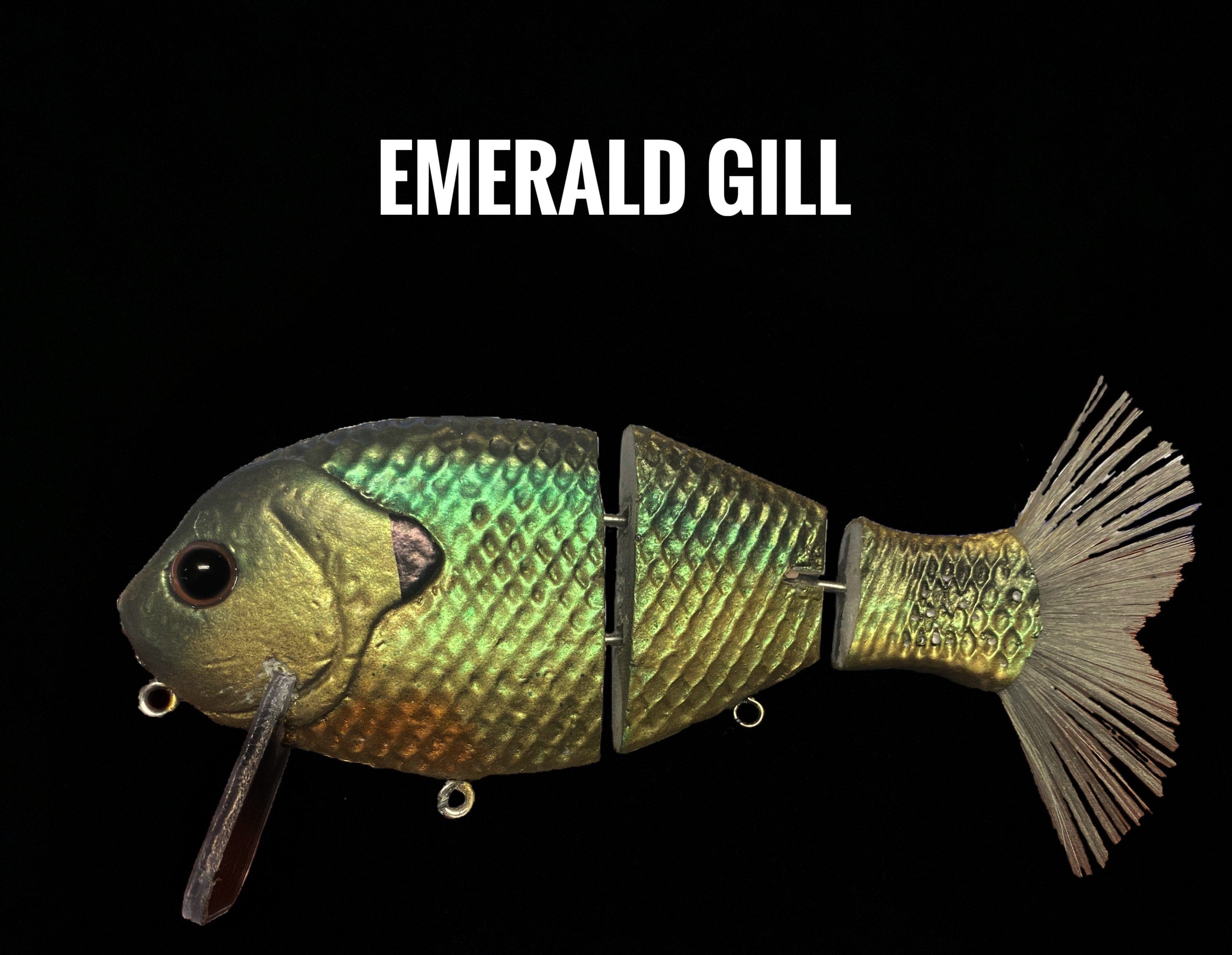 Bull Shad Swimbaits Emerald Gill Wake Gill