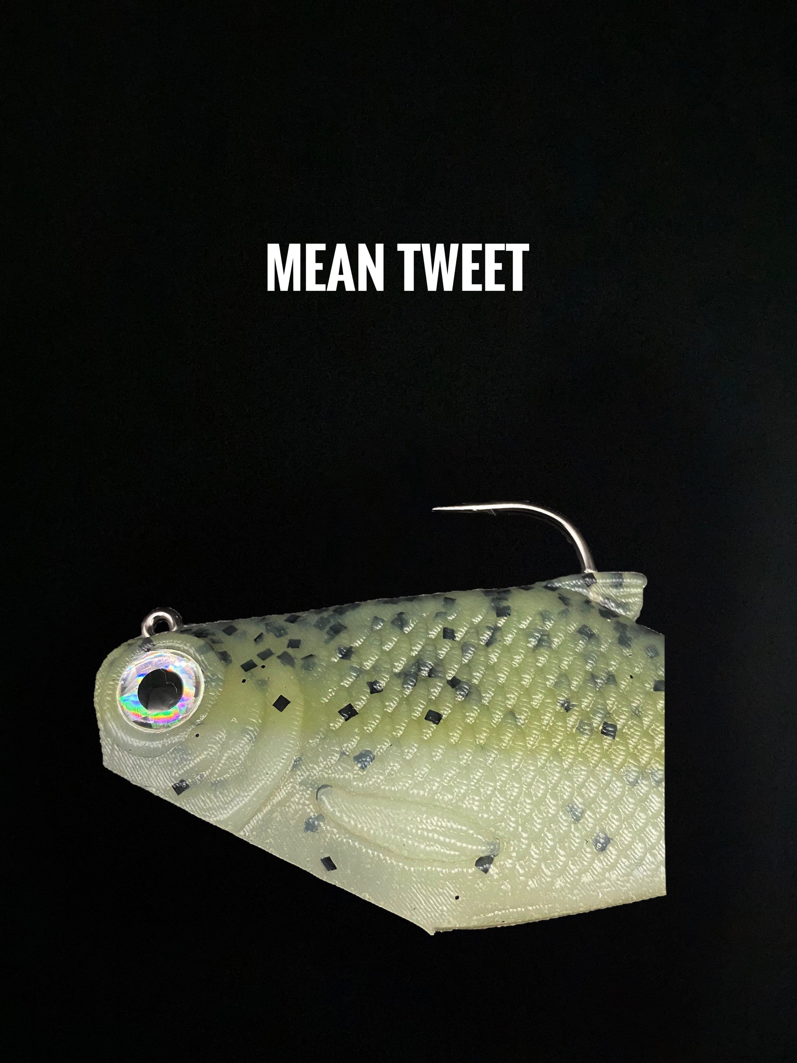 Bull Shad Swimbaits Soft Swimbaits Mean Tweet 6" Bacca Burrito Medium Sink
